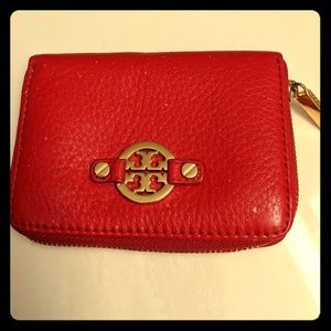 Tory Burch Red Wallet
